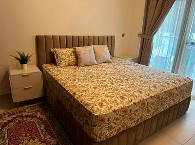 Complete bedroom set for sale (with home furniture)