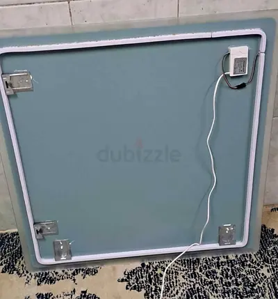 Mirror with LED light