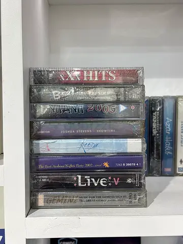Collection of Sealed Music Audio Cassettes (Mixed Artists)