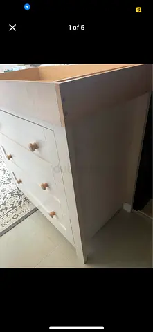 Home Centre chest of drawers with changing table