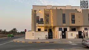 Elegant two-story villa with a roof in Al-Haliu 1. Practical design and price includes registration