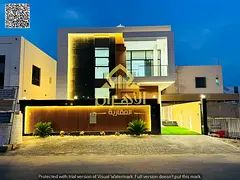 With only a 10% down payment | Own a luxury villa in Al Bahia, Ajman | 5 master bedrooms with a pool