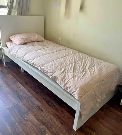 Ikea single bed with mattress available in perfect condition