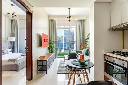 Upgraded | Furnished | Partial Burj Khalifa View
