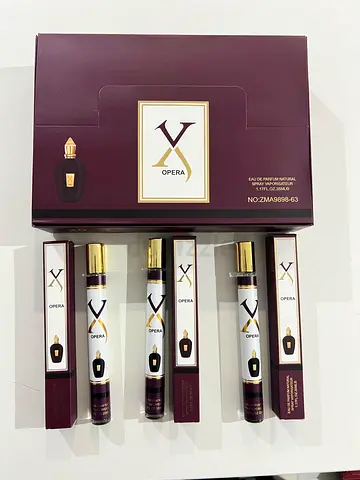 Set of 3 Opera X Eau de Parfum Roller Bottles (New in Box)