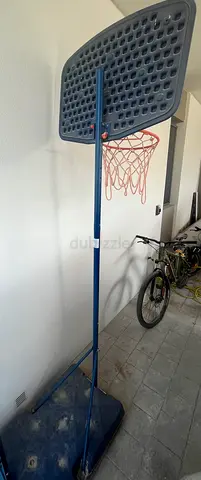 Adjustable Portable Basketball Hoop with Base