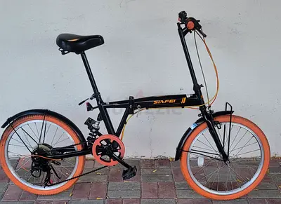 Foldable 20 City Bike with Dual Suspension — Good Condition