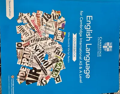 English Language for Cambridge International AS  A Level - Coursebook (2nd Edition)