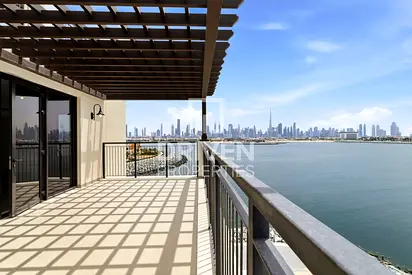 Sea and Dubai Skyline View | Premium Waterfront