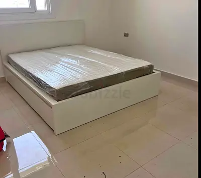 IKEA malam bed with mattress King size 180x200cm