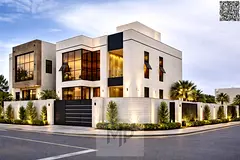 For sale: Corner villa near the mosque. One of the most luxurious villas in Ajman. Super deluxe cons