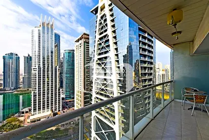 Lake View | high Floor | Close to Metro | Balcony