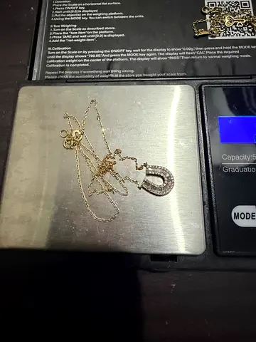 Gold necklace