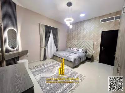 Furnished one-bedroom apartment for rent in Ajman, clean and tidy furnishings, on the Ajman Corniche. All bills and internet included. Fully furnished