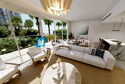 2BR w/ Partial Sea View |Huge Balcony |Beachfront