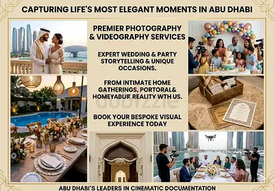 🎥✨ ABU DHABI PHOTOGRAPHY  VIDEOGRAPHY SOLUTIONS FOR MODERN BRANDS