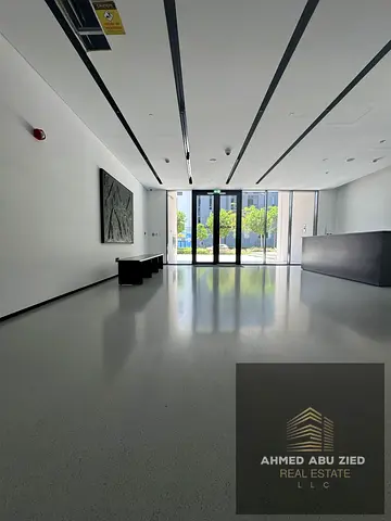 Luxury two-bedroom apartment for annual rent in Sharjah, Aljada area | High-end finishes | Gardens | 3 bathrooms | 3 balconies | Built-in wardrobes |