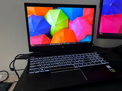 HP pavilion GAMING laptop 15| core i5-8300H | RTX 1050 ti | 8gb ram | 250 gb Samsung ssd+1tb hdd