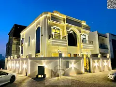 Luxury modern villa for sale – Al Bahia, Ajman | Private pool | Strategic location | Bank financin