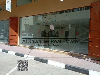 محل للايجار اول مستخدم ميزانين  في البستان بعجمان