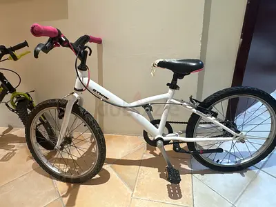 White 20-inch Kids Bicycle - Single Speed, Good Condition
