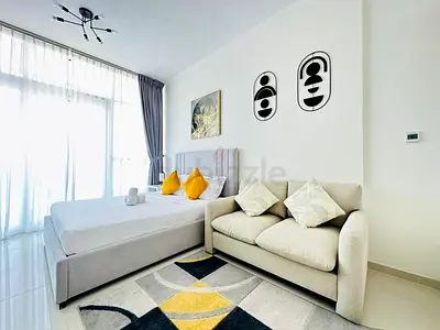 Bright, Cozy furnished studio in Damac hills