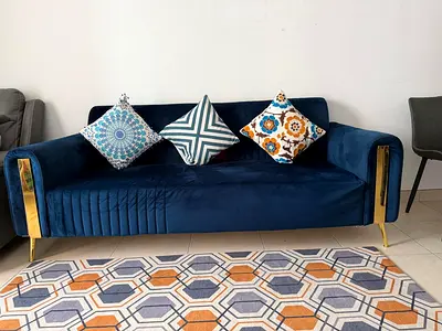 3-Seater Sofa + FREE Recliner Chair