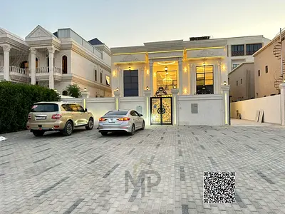 A classic-style villa under construction, featuring 6 master bedrooms, a roof terrace, a swimming pool, and an internal elevator.