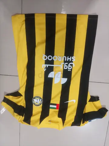 KALBA Yellow/Black Football Jersey - Size M