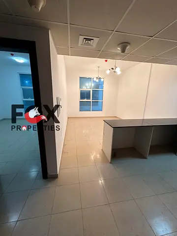 1 bedroom hall apartment for rent in City Tower Al Nuaimiya 3 Ajman free parking central AC spacious 1 bath 4 or 6 payments
