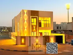 Luxury villa in Al Amrah, spacious land with an elegant building, freehold ownership for all nationa