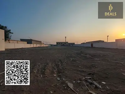 OPEN YARD FOR RENT IN SAJAA INDUSTRIAL \\ READY WATER AND ELECTERCITY & FULLY DEVELOPED