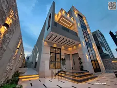 Villa on a main road| large front setback| ajman| al helio2|0 registration fees| negotiable price| f