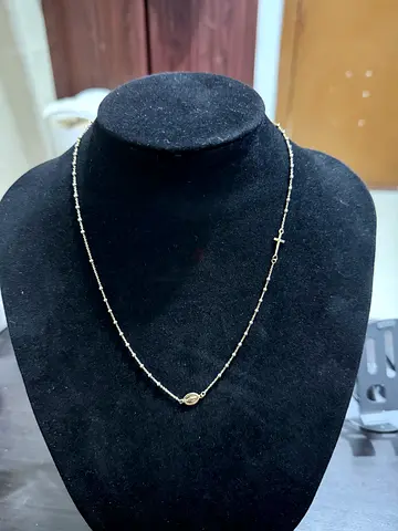 Gold necklace