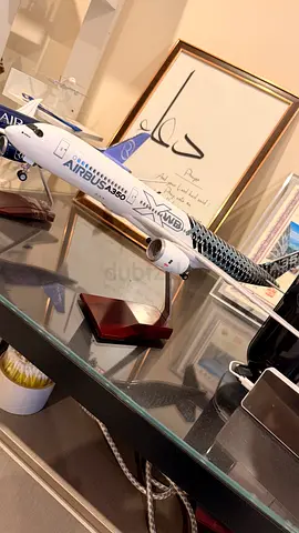 Airbus A350 die cast model