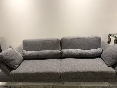 Strong steel frame sofa cum bed from Netherland with zipper for easy wash