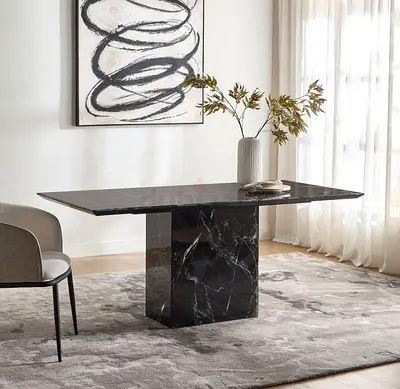 Modern Marble Dining Table | Like New | Home Centre