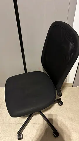 FLINTAN Office chair, black