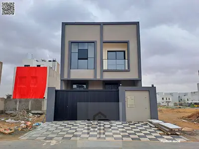 Townhouse for sale at ajman| al zahia area| 5 master rooms, majlis, hall, roof| freehold for| the price including central A\C.