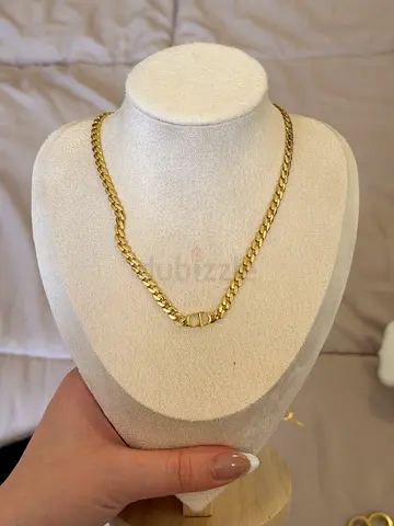 18 Karat Real Gold - CD Necklace