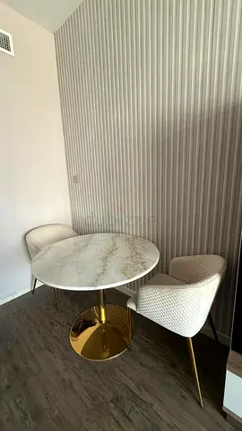 Elegant Marble Dining Set
