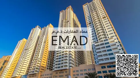 Studio | Parking | Ajman One Tower | Near Corniche