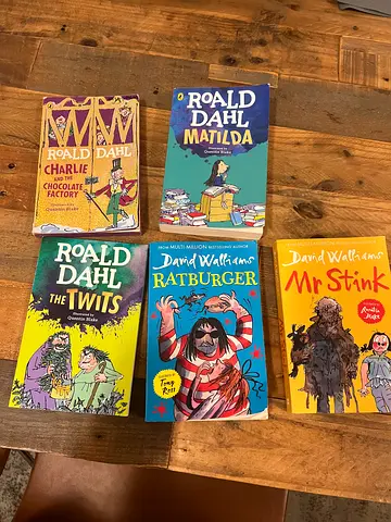 Roald Dahl and David Walliams Childrens Books