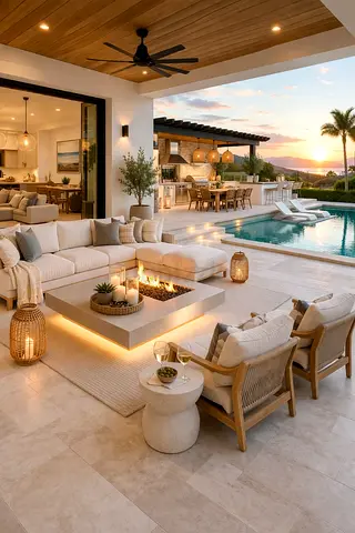 Premium Swimming Pool Area Renovation  Outdoor Upgrades