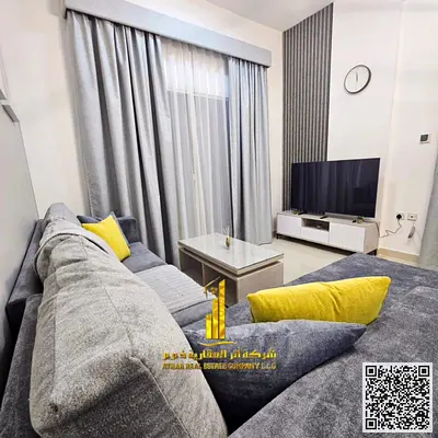 Luxury apartment for monthly rent - one bedroom and a hall with a balcony open view, fully furnished new super deluxe furniture, with a fully equipped