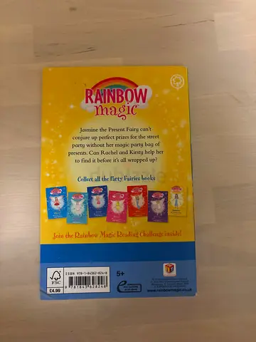 Rainbow Magic Fairy Book jasmine the present fairy (Childrens Chapter Books)
