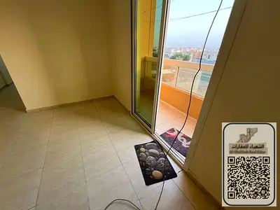 One bedroom and living room for annual rent at a reasonable price in Al Muwaihat 3 area of ​​Ajman,