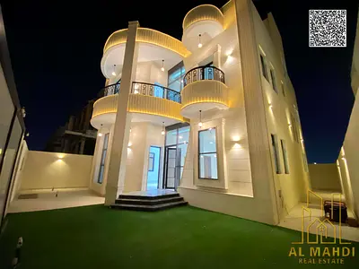 فيلا للبيع أرضي + أول 5 غرف درج في الحليو 2 عجمان | 🏡 تصميم عملي | 💰 مقدم 10% | 🧾 شامل رسوم التسجيل | موقع مميز