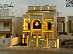 Luxury Opportunity | Large villa in Al Yasmin, 4300 sq ft built-up area – electricity and water in
