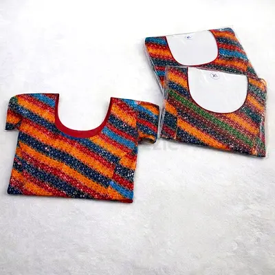 Multi-Color Striped Blouse